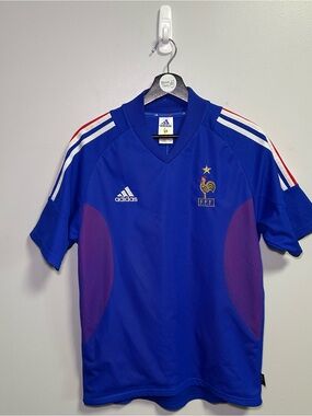 Adidas 2002 France Home Kit